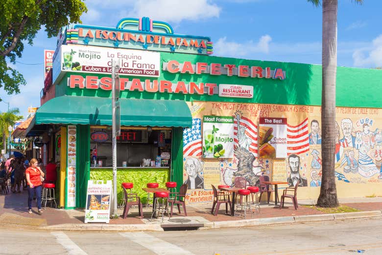 Un restaurante en Little Havana
