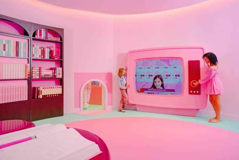 Pasando un momento divertido en el Museo del Helado de Miami