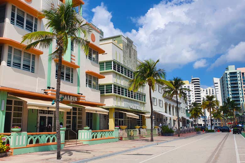 Edifícios em Miami Beach