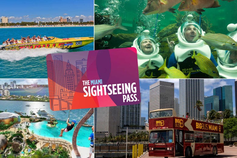 Cartão turístico Miami SightSeeing Pass