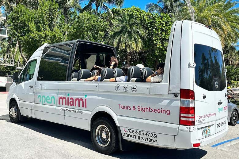 Le minibus décapotable