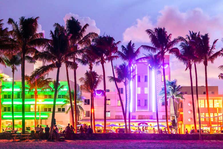 Les néons de South Beach