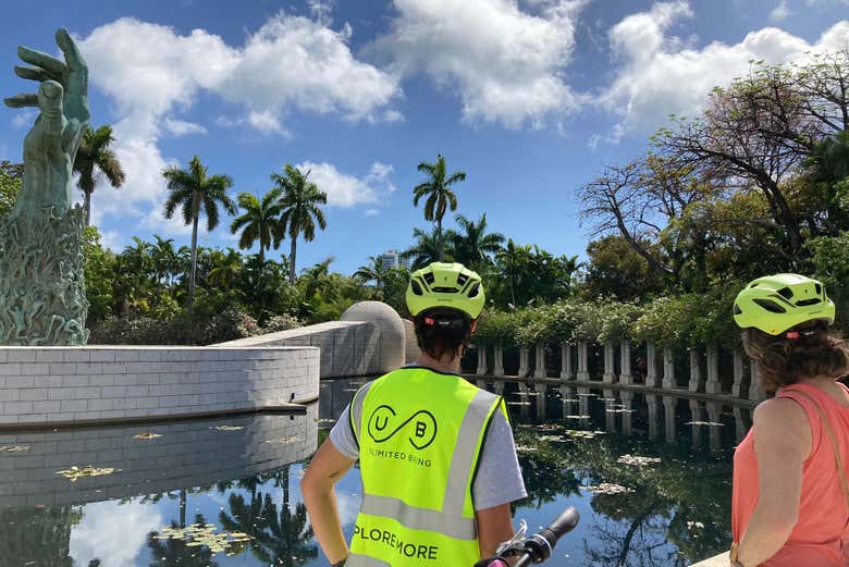 Admirando rincones encantadores de Miami Beach