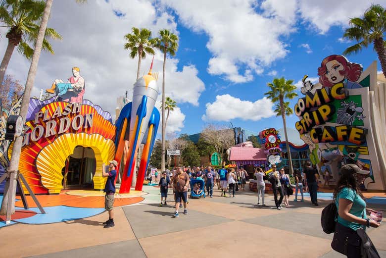 De paseo por Universal Studios