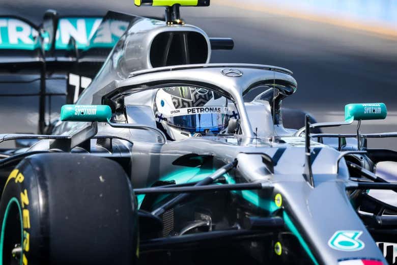 Un monoplaza de Fórmula 1