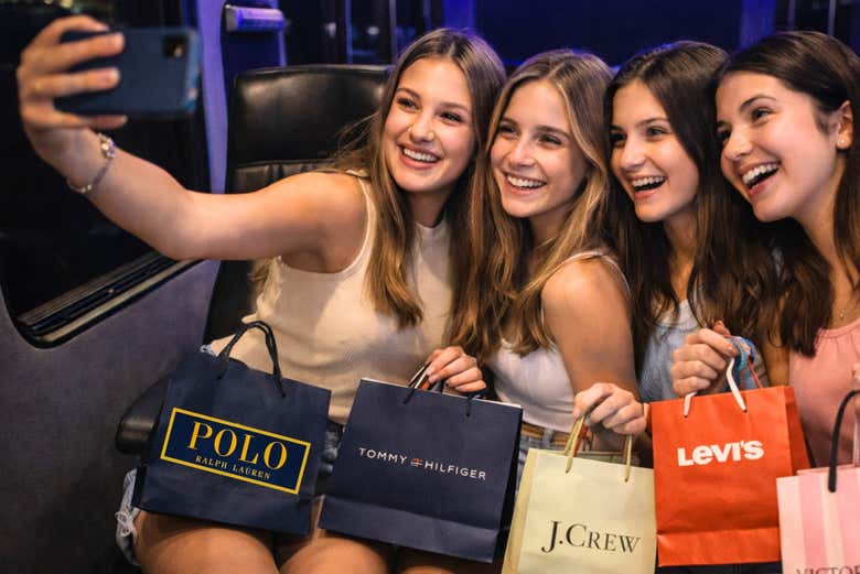 Selfie com nossas compras