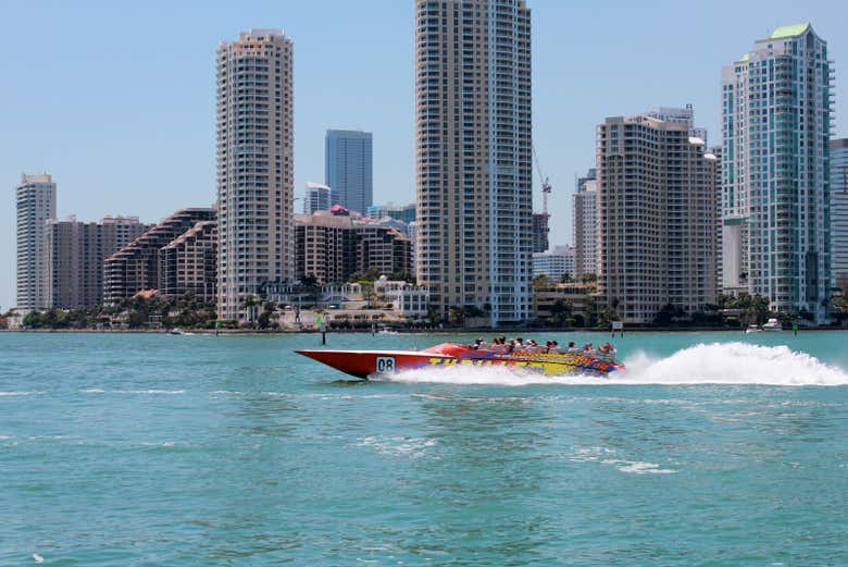 Marvel at Miami's skyline