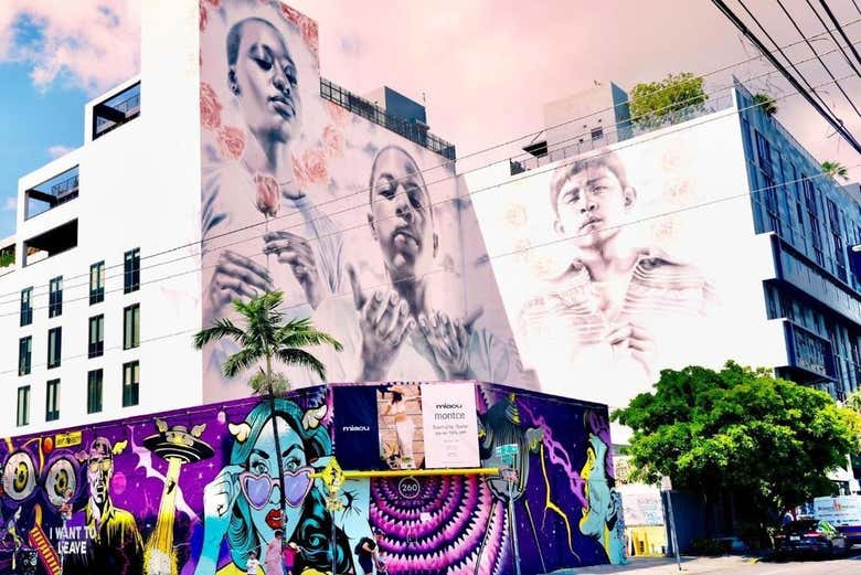 Vous verrez les plus belles fresques de Wynwood