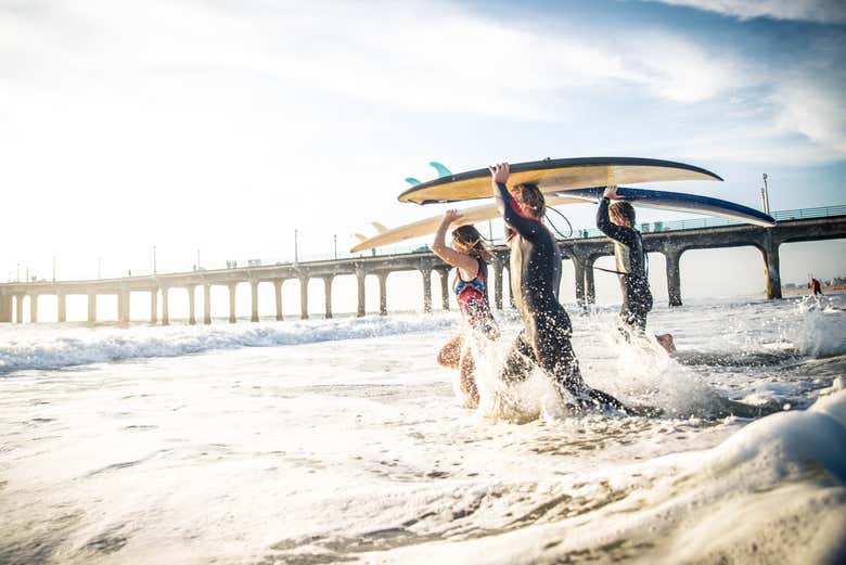 And before you know it, it's time to catch some waves