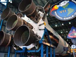 NASA Rocket in Cape Canaveral