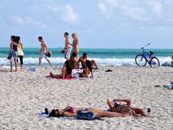 South Beach in December