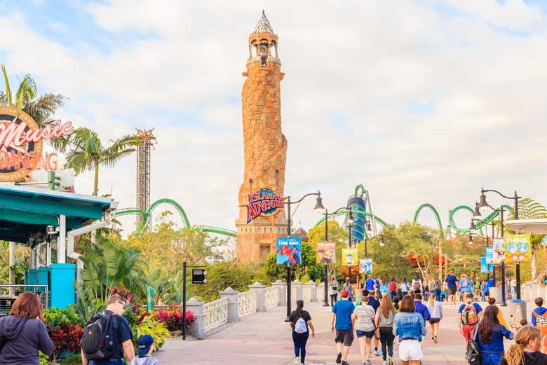 Islands of Adventure, una de las zonas de Universal Orlando
