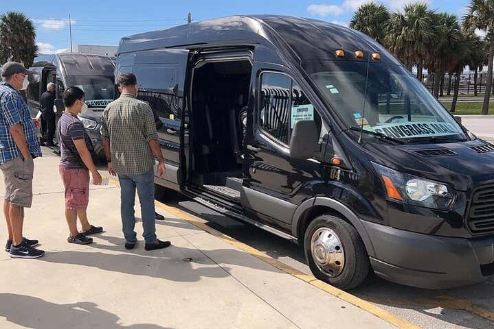 Le minibus dans lequel vous voyagerez