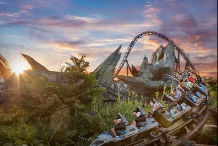 Velocicoaster, nouvelle attraction de Universal Orlando Resort