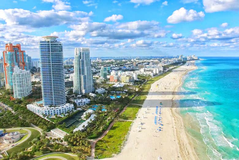 Vista su South Beach