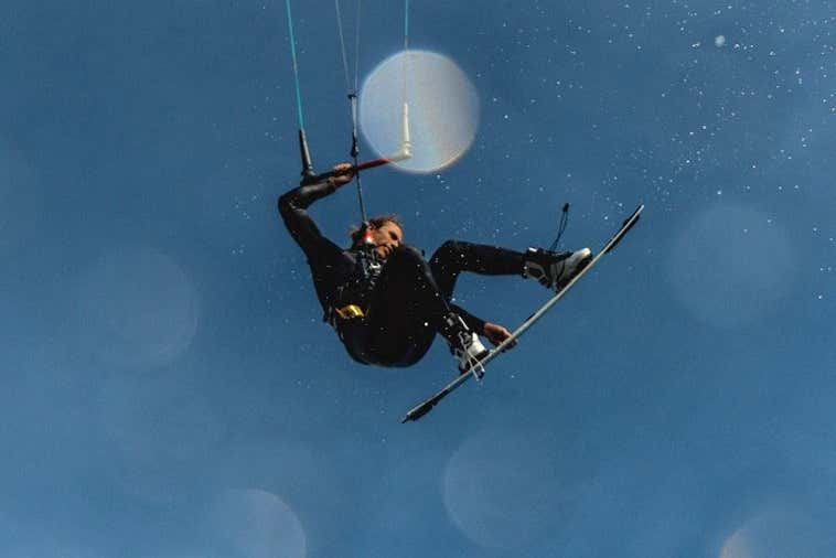 Flying with the board