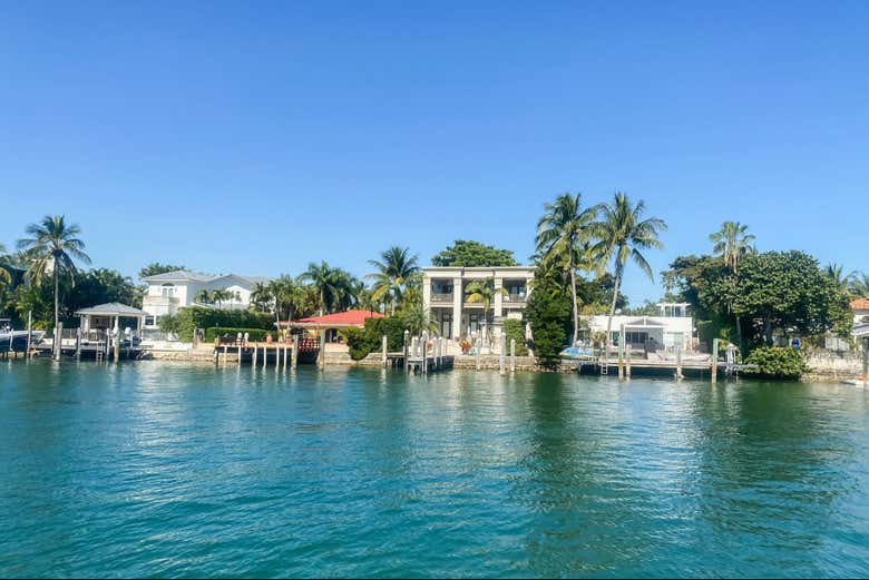 Navegaréis por las islas de la Bahía Biscayne