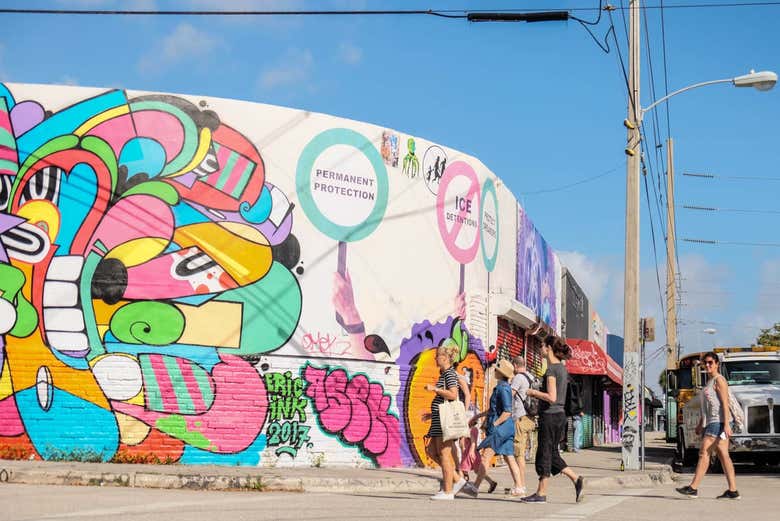 Des tags du quartier de Wynwood à Miami