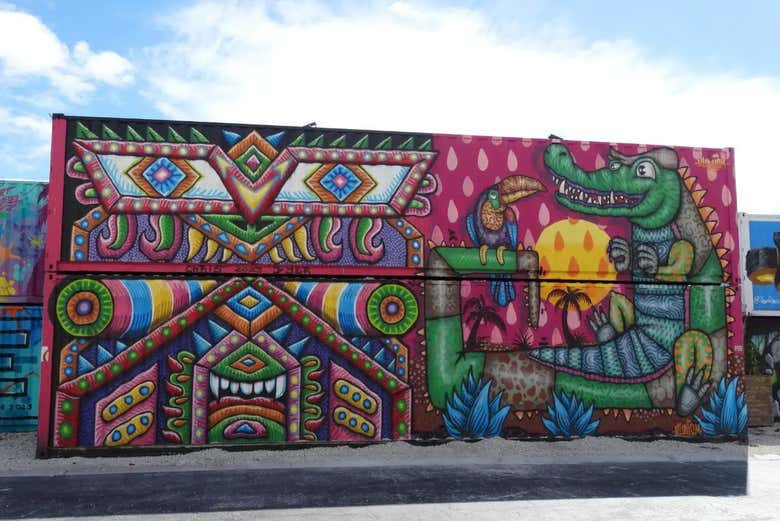 ¡Arte callejero en estado puro! 