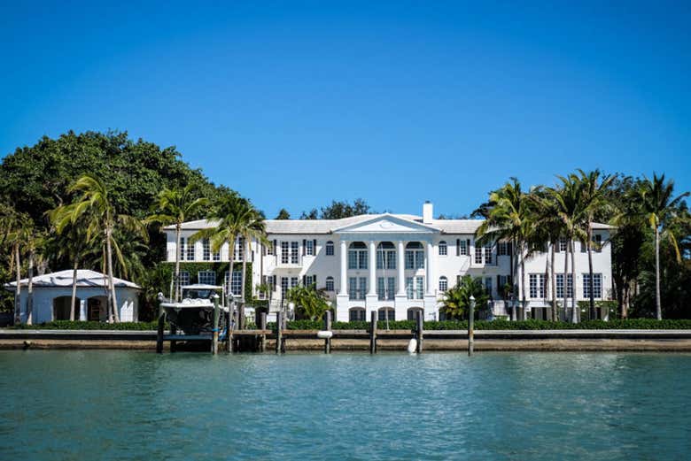 Une des villas de la baie de Miami