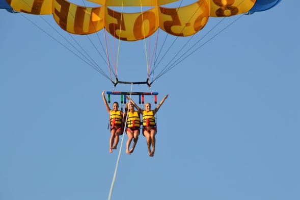 Parachute ascensionnel à Miami