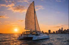 Paseo en catamarán por Miami al atardecer + Barra libre