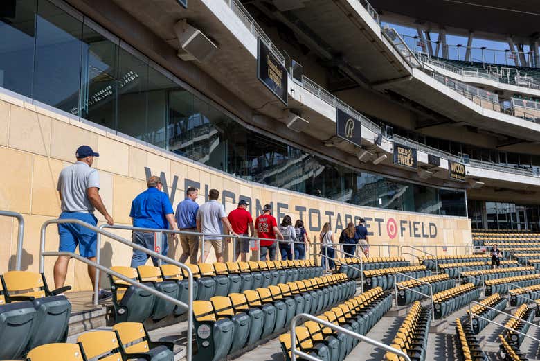Dentro del estadio de los Minnesota Twins