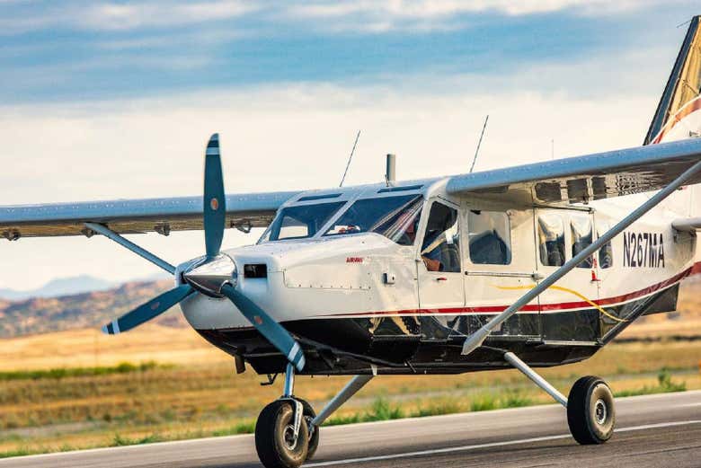 Avion de tourisme avec lequel vous survolerez les Canyonlands