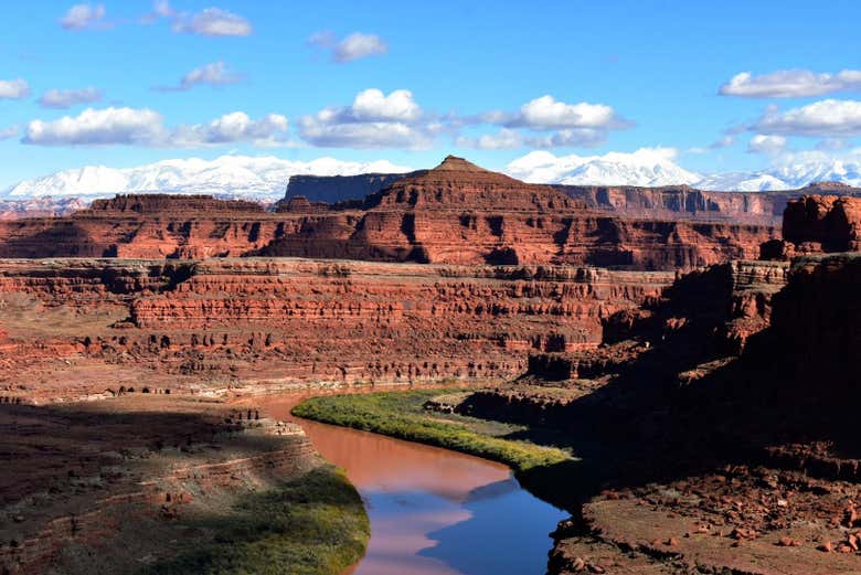 Vue panoramique du parc national de Canyonlands