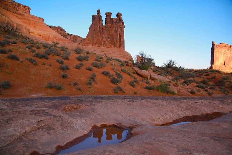 Formações rochosas do Parque Nacional dos Arcos