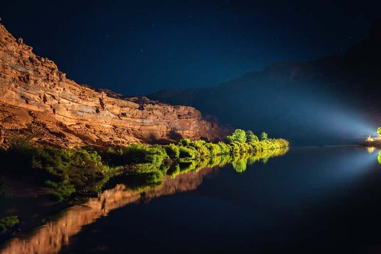 Veremos la iluminación del cañón del río Colorado