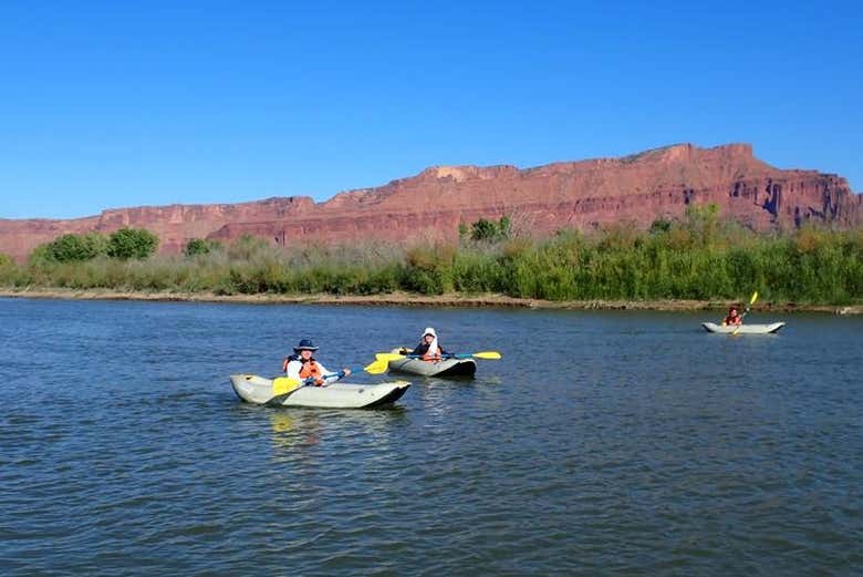 Exploration en kayak de la région du fleuve Colorado à Moab