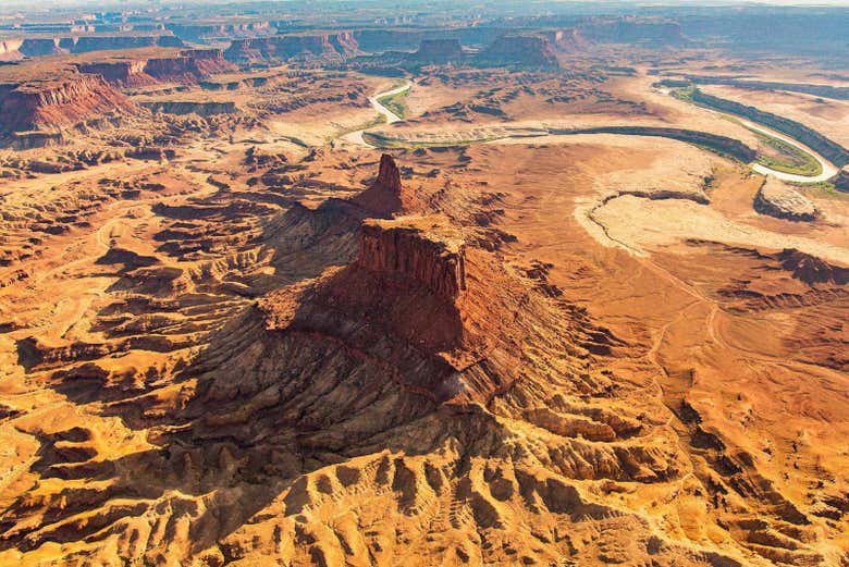 Un des monolithes du parc national de Canyonlands