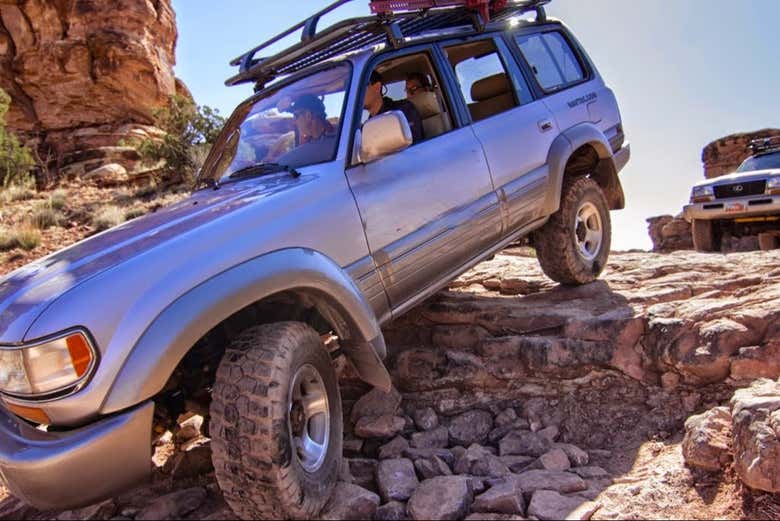 El 4x4 en el que recorreremos Canyonlands