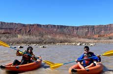 Kayak sur le fleuve Colorado