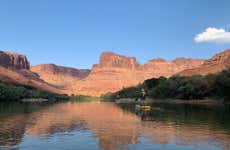 Paddle surf sul fiume Colorado