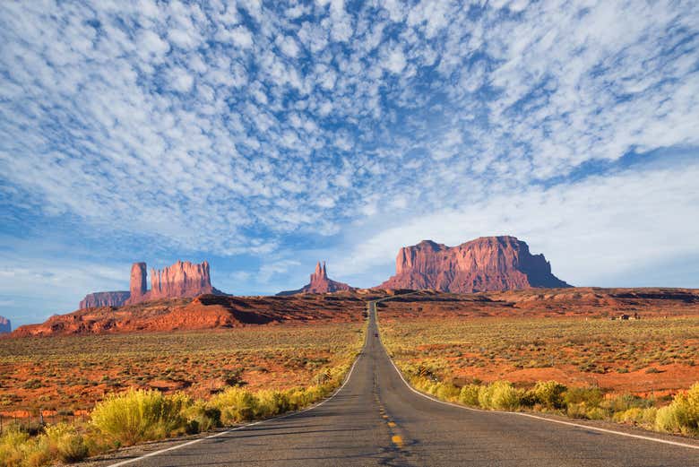 Carretera de Monument Valley