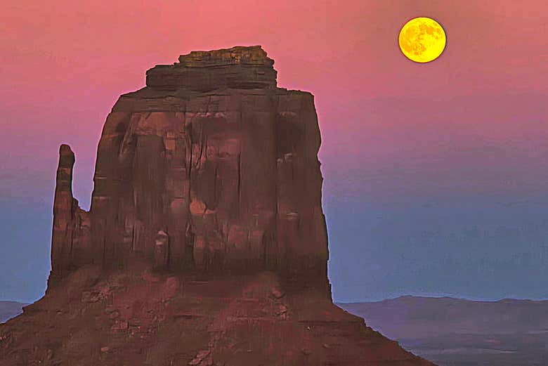 Observation des étoiles à Monument Valley