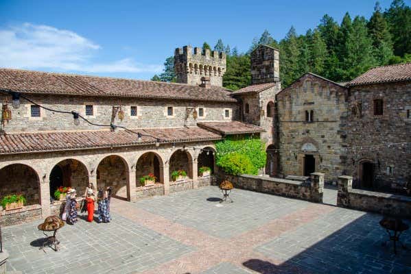 Exploring Castello di Amorosa Winery