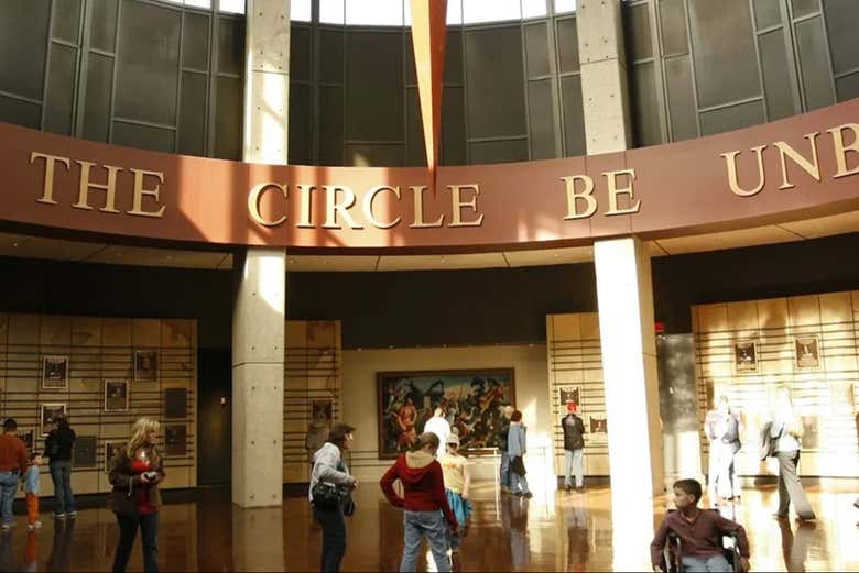 Recorred la rotonda del Salón de la Fama del Country