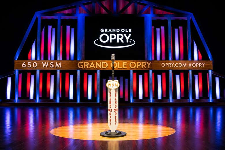 El legendario escenario del Grand Ole Opry