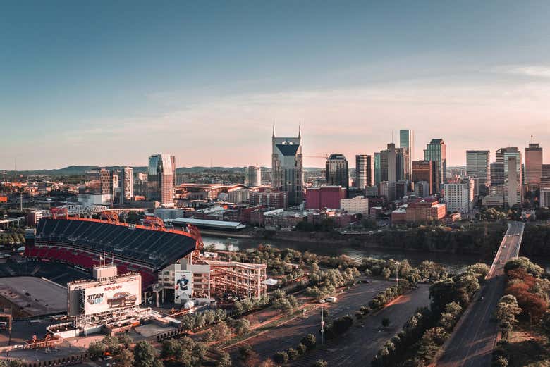 Vista aérea de Nashville