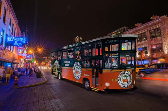 Tour noturno da música por Nashville