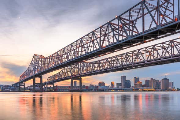 Ônibus turístico de New Orleans