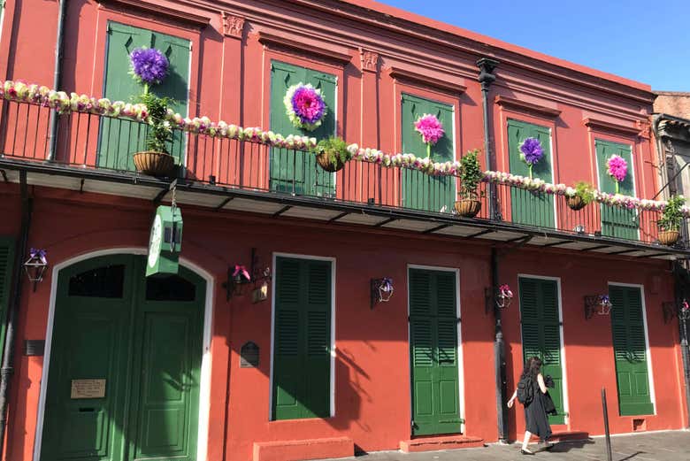 Admirando la arquitectura de la ciudad