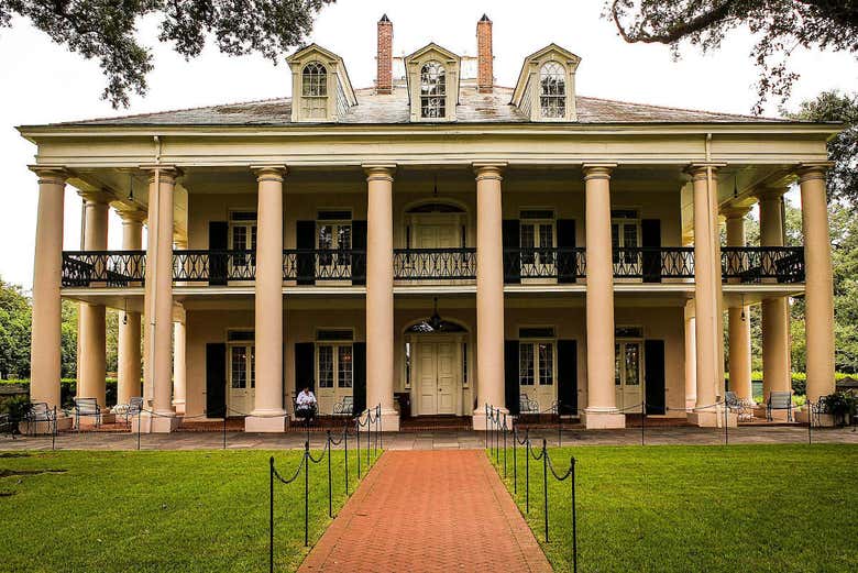 Maison principale de la plantation Oak Alley
