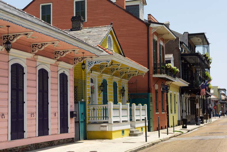 Passeggiando per il Quartiere Francese