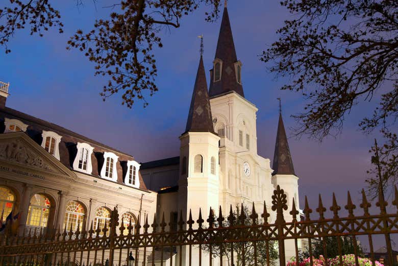 Catedral de São Luís, no Bairro Francês de New Orleans