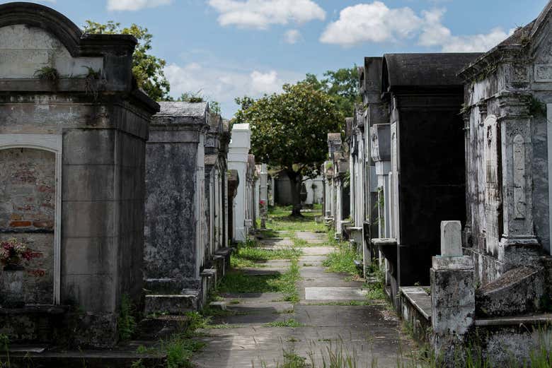 Tumbas del cementerio Lafayette