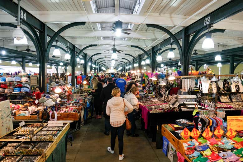 Promenade sur le marché français